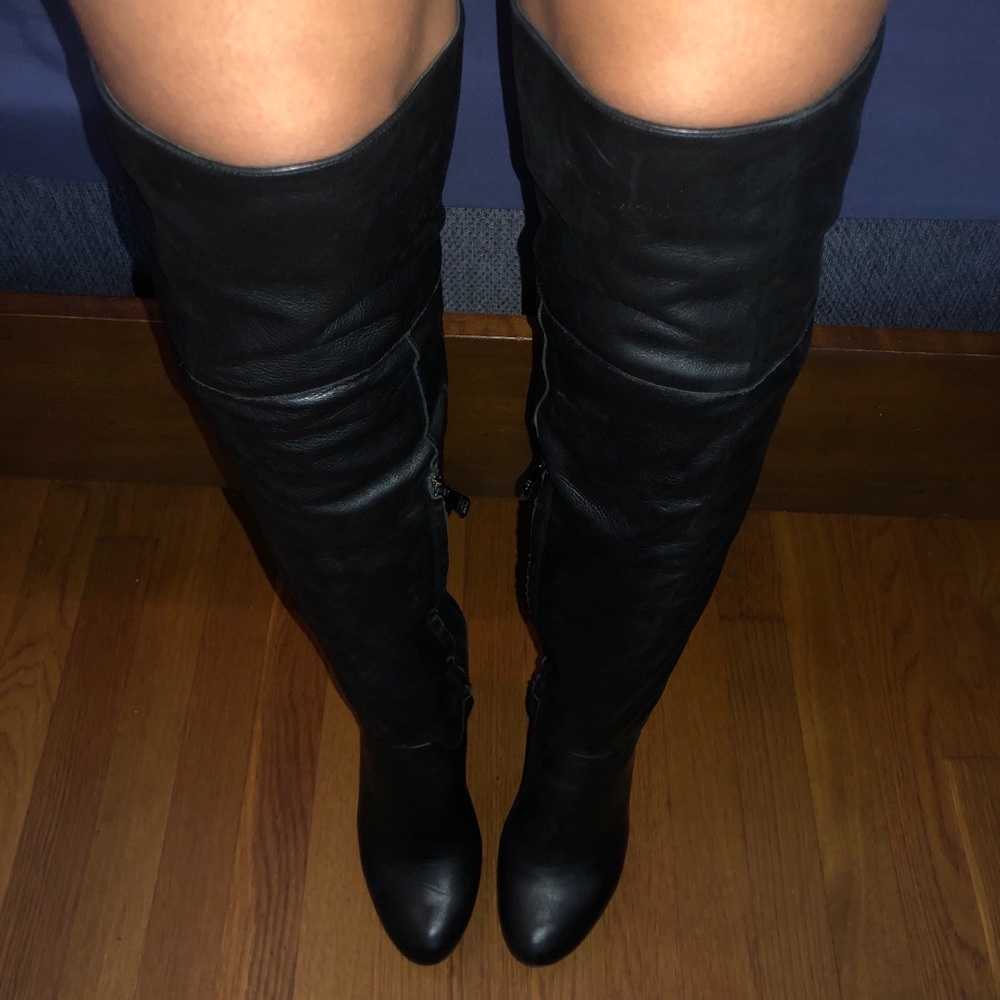 Black Knee High BCBG Boots